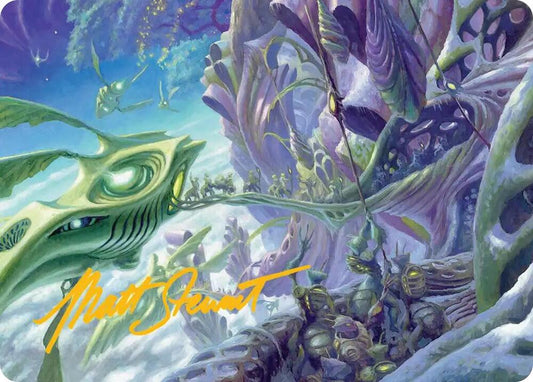 Loading Zone Art Card (Gold-Stamped Signature) [Art Series: Edge of Eternities] 22