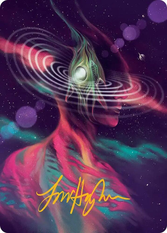 Terrasymbiosis Art Card (Gold-Stamped Signature) [Art Series: Edge of Eternities] 41