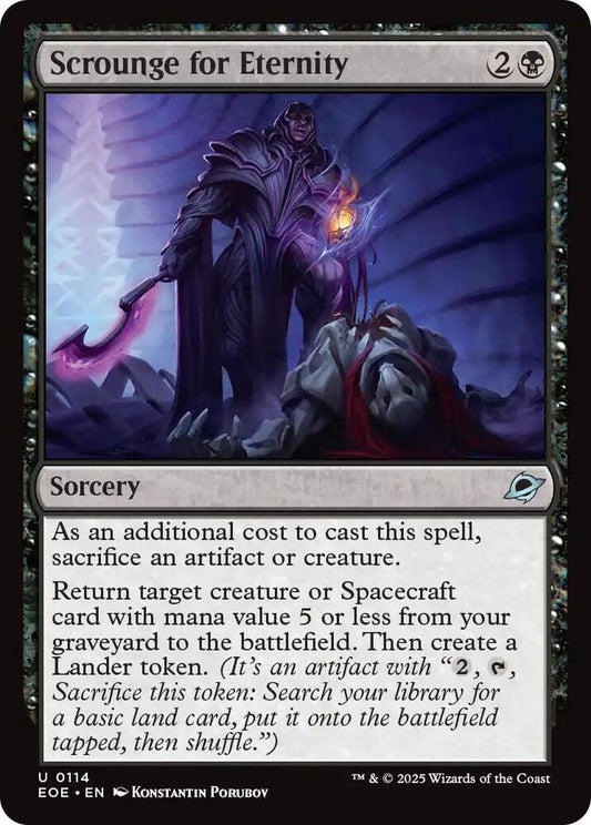 Scrounge for Eternity [Edge of Eternities] 114