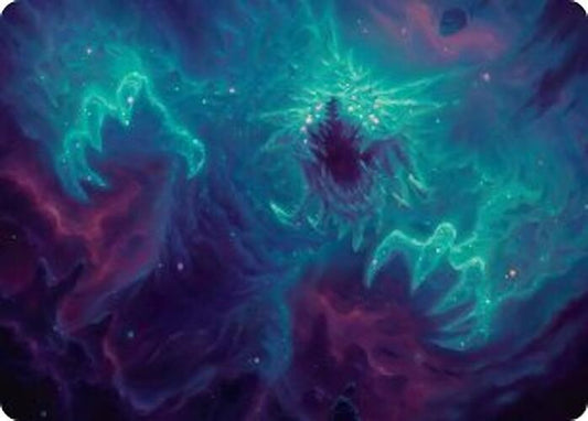 Cosmogoyf Art Card [Art Series: Edge of Eternities] 24