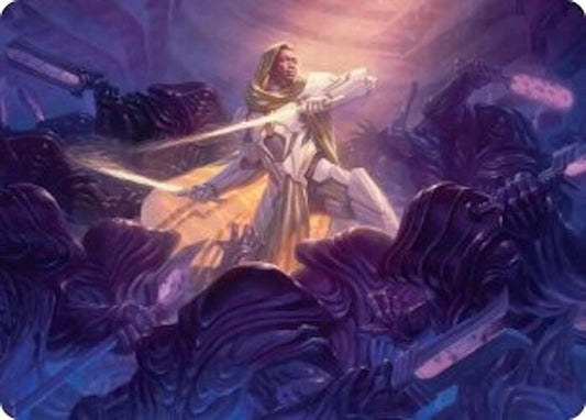 Syr Vondam, Sunstar Exemplar Art Card [Art Series: Edge of Eternities] 25