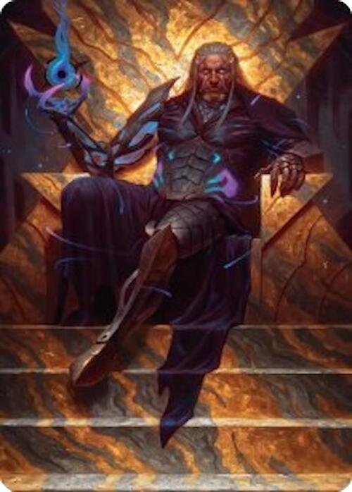 Tezzeret, Cruel Captain Art Card (1/54) [Art Series: Edge of Eternities] 1