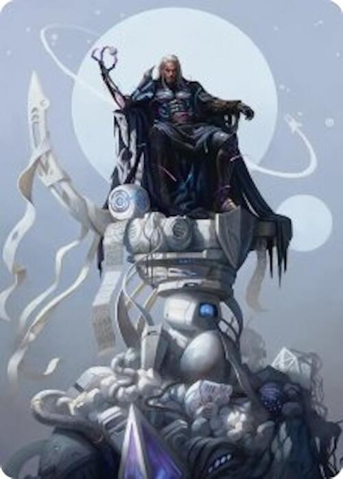 Tezzeret, Cruel Captain Art Card (35/54) [Art Series: Edge of Eternities] 35