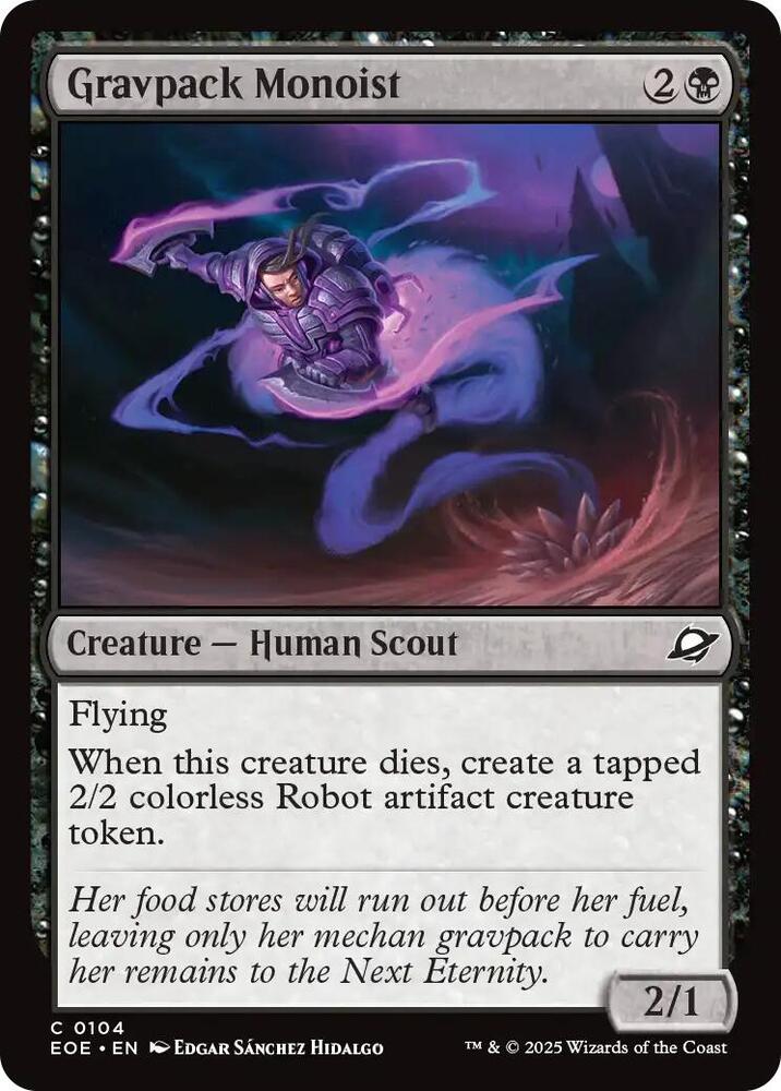 Gravpack Monoist [Edge of Eternities] 104