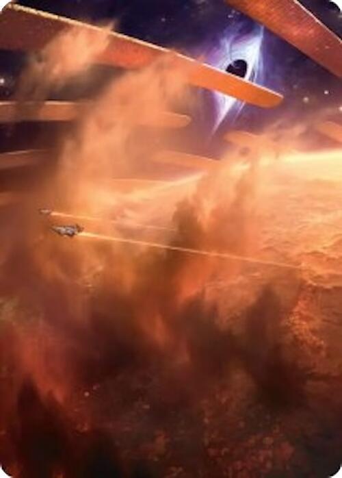 Adagia, Windswept Bastion Art Card [Art Series: Edge of Eternities] 29