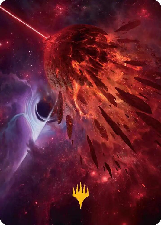 Kavaron, Memorial World Art Card (Gold-Stamped Planeswalker Symbol) [Art Series: Edge of Eternities] 31