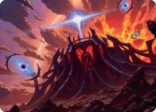 Secluded Starforge Art Card [Art Series: Edge of Eternities] 32