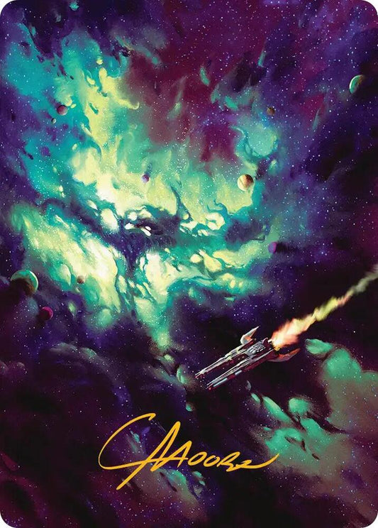 Blinkmoth Nexus Art Card (Gold-Stamped Signature) [Art Series: Edge of Eternities] 42