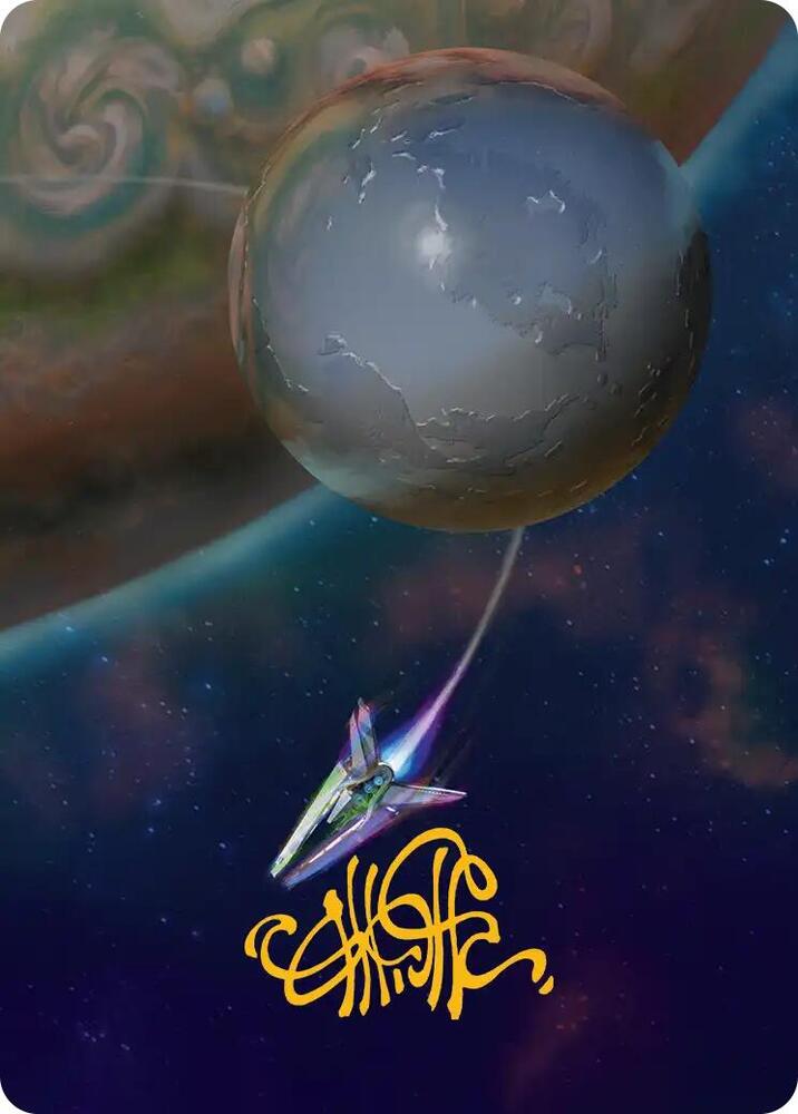 Reflecting Pool Art Card (Gold-Stamped Signature) [Art Series: Edge of Eternities] 46