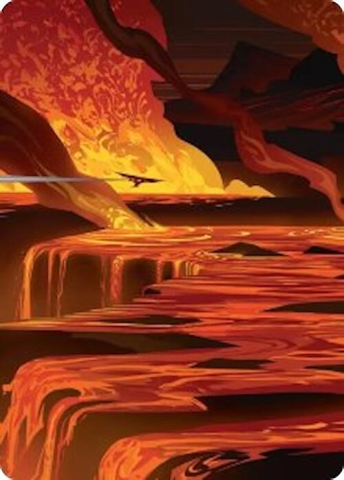 Blast Zone Art Card [Art Series: Edge of Eternities] 48