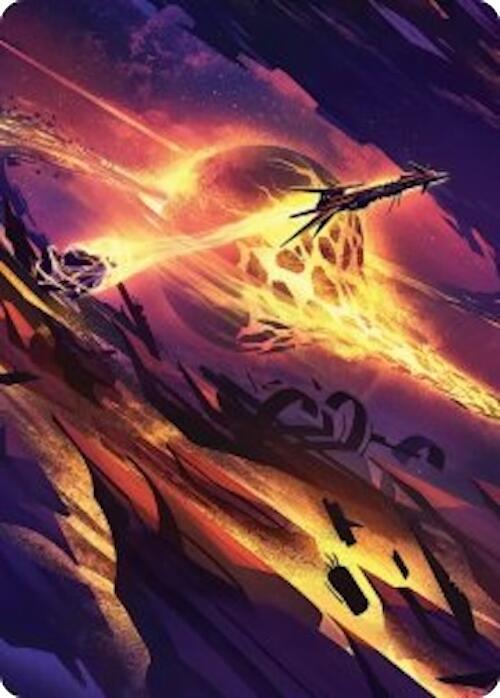 Scavenger Grounds Art Card (53/54) [Art Series: Edge of Eternities] 53