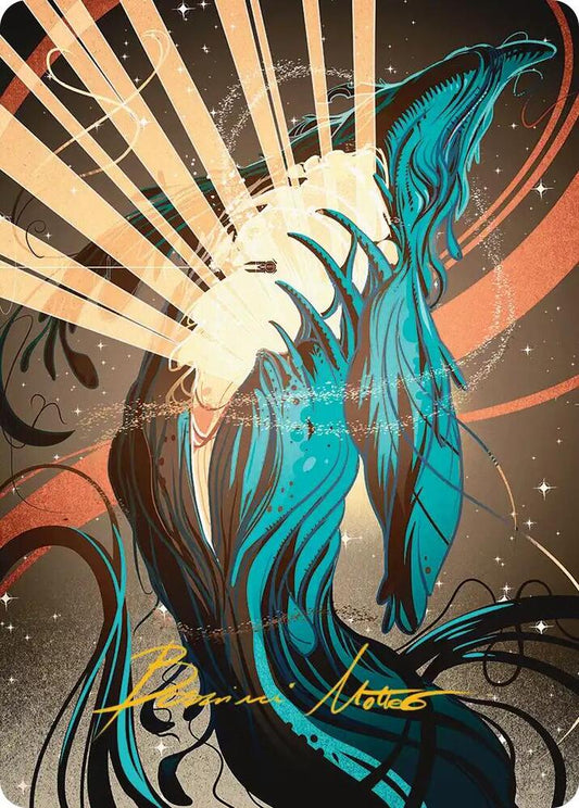 Swarmyard Art Card (Gold-Stamped Signature) [Art Series: Edge of Eternities] 54