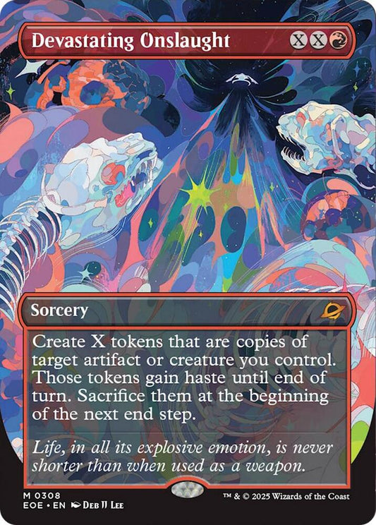 Devastating Onslaught (Borderless) [Edge of Eternities] 308
