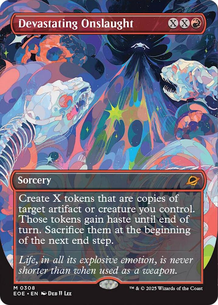 Devastating Onslaught (Borderless) [Edge of Eternities] 308