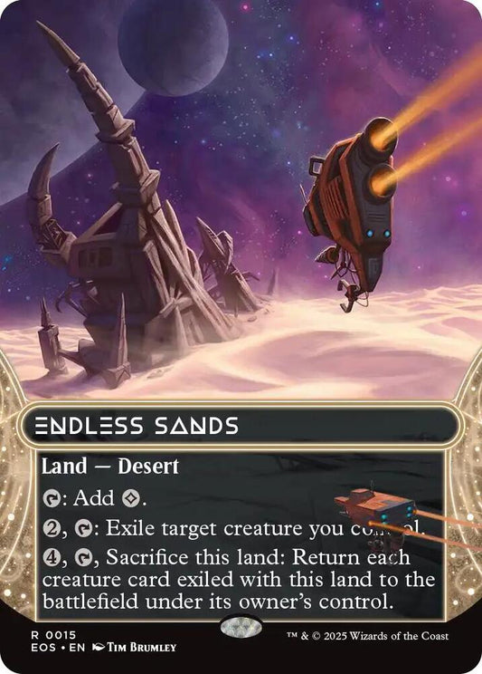 Endless Sands (0015) (Borderless) [Edge of Eternities: Stellar Sights] 15