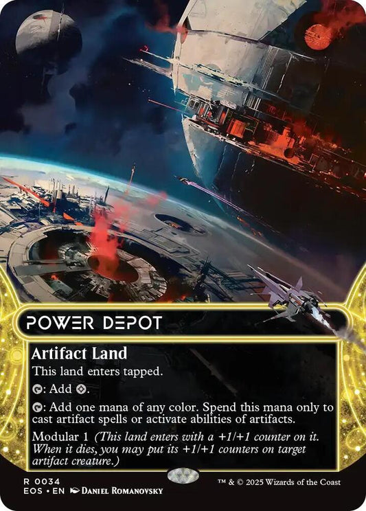 Power Depot (0034) (Borderless) [Edge of Eternities: Stellar Sights] 34