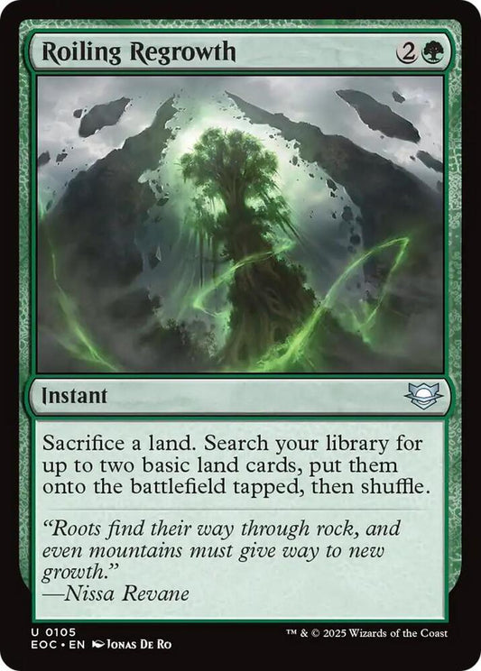Roiling Regrowth [Commander: Edge of Eternities] 105