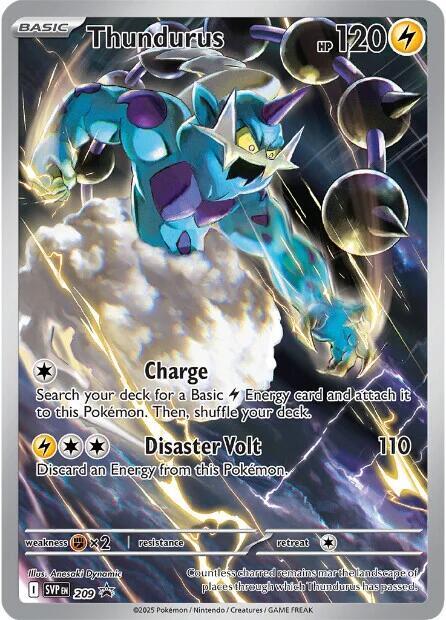 Thundurus - 209 [SV: Scarlet & Violet Promo Cards] 209
