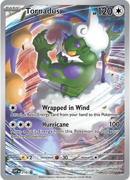 Tornadus - 210 [SV: Scarlet & Violet Promo Cards] 210