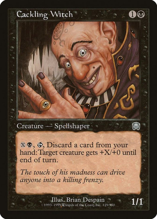 Cackling Witch [Mercadian Masques] 119