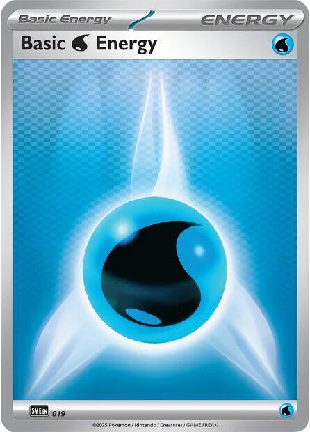 Basic Water Energy - 019 [SVE: Scarlet & Violet Energies] 019