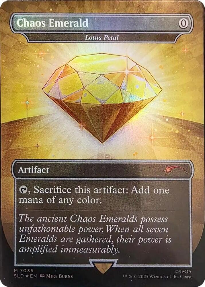 Chaos Emerald - Lotus Petal (7035) [Secret Lair Drop Series] 7035
