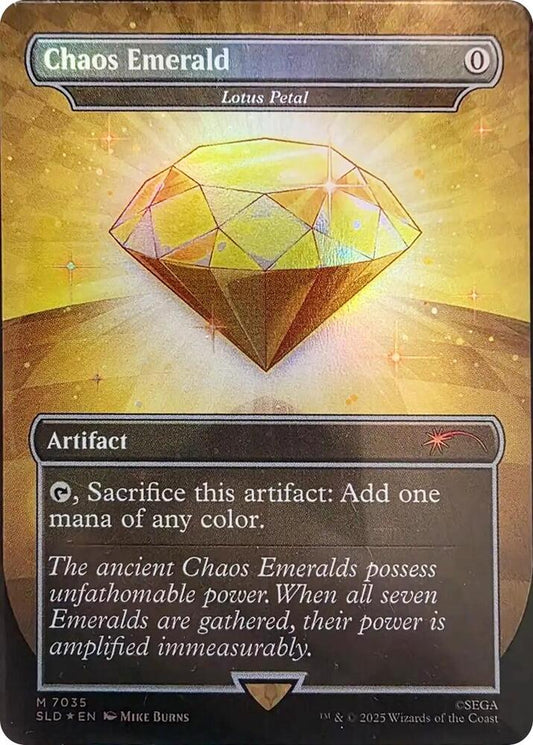 Chaos Emerald - Lotus Petal (7035) [Secret Lair Drop Series] 7035