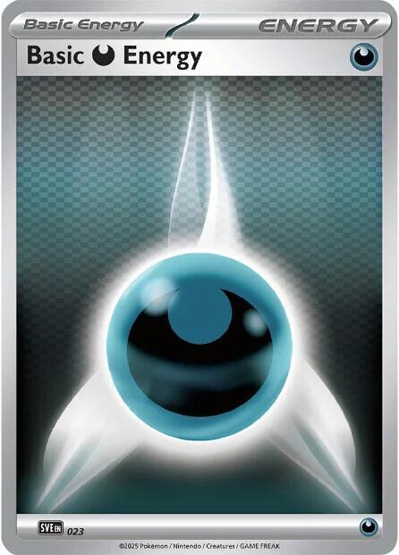 Basic Darkness Energy - 023 [SVE: Scarlet & Violet Energies] 023