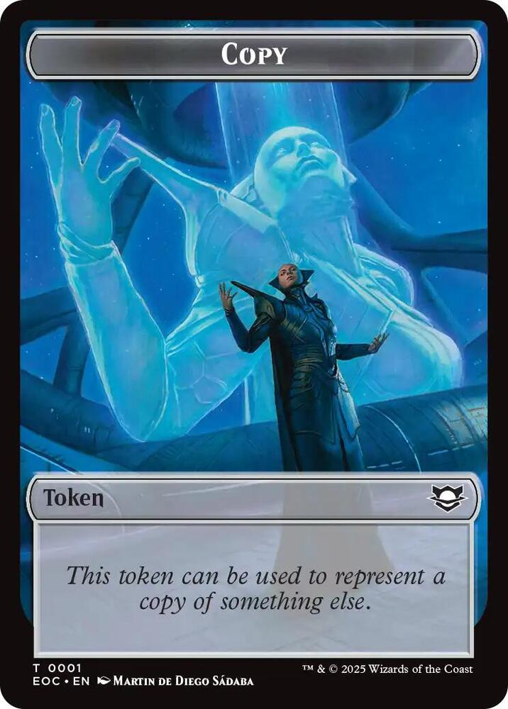 Copy // Pest Double-Sided Token [Commander: Edge of Eternities] 1 // 9