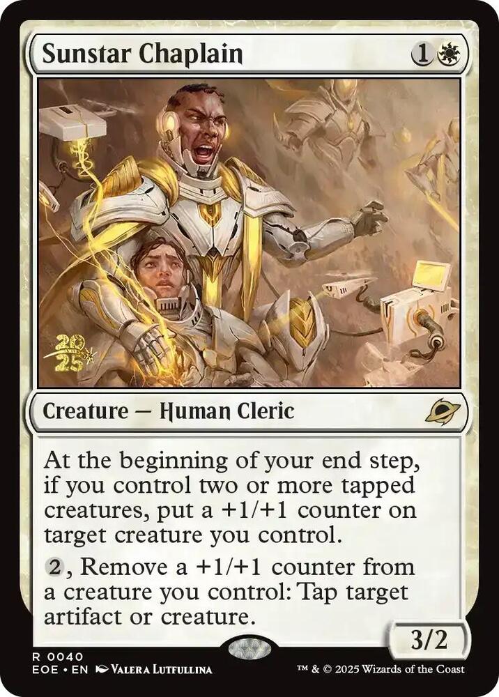 Sunstar Chaplain [Prerelease Cards] 40