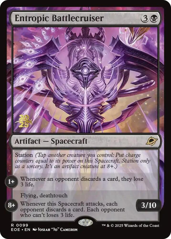 Entropic Battlecruiser [Prerelease Cards] 99