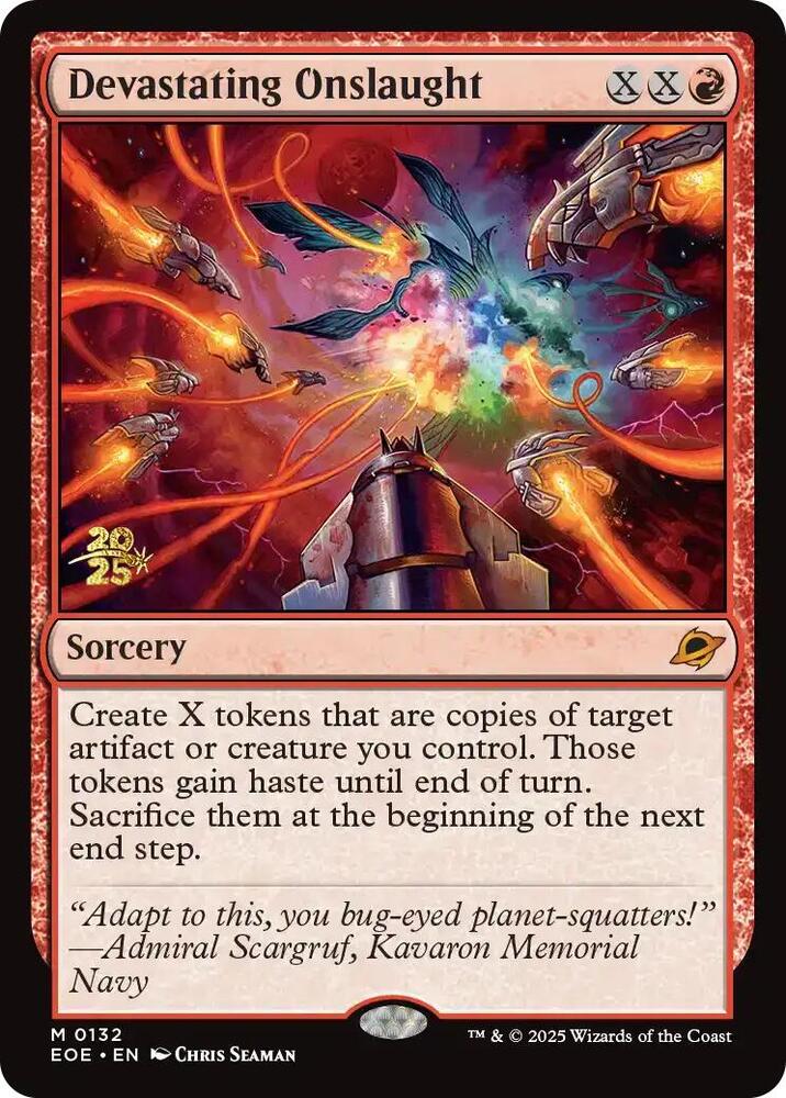 Devastating Onslaught [Prerelease Cards] 132