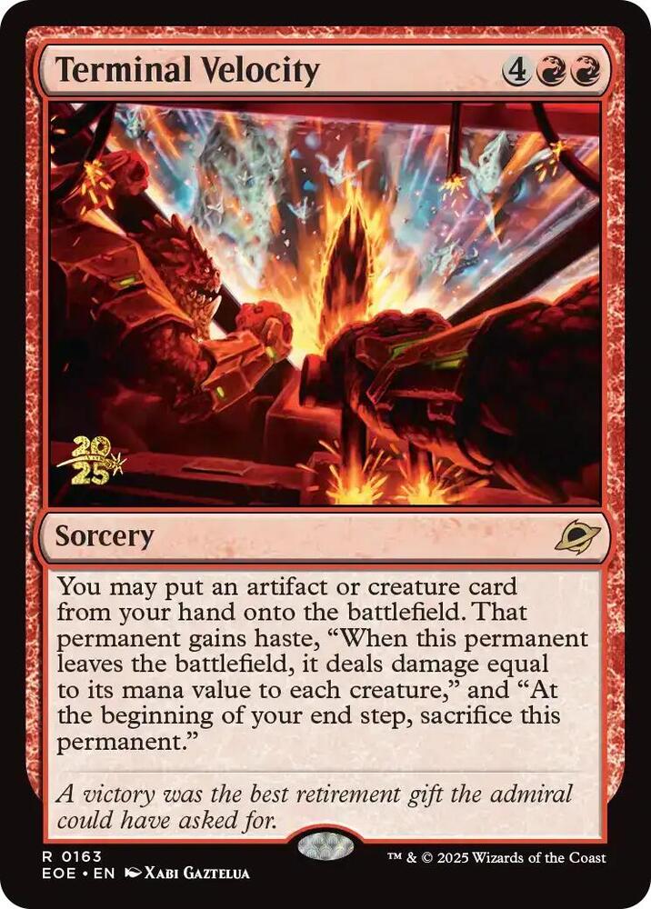 Terminal Velocity [Prerelease Cards] 163