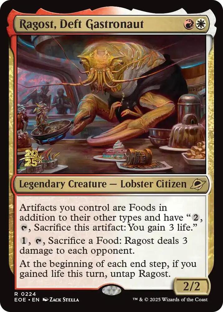 Ragost, Deft Gastronaut [Prerelease Cards] 224