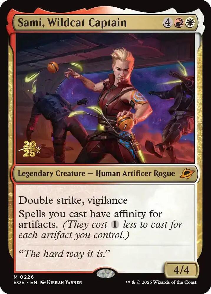 Sami, Wildcat Captain [Prerelease Cards] 226