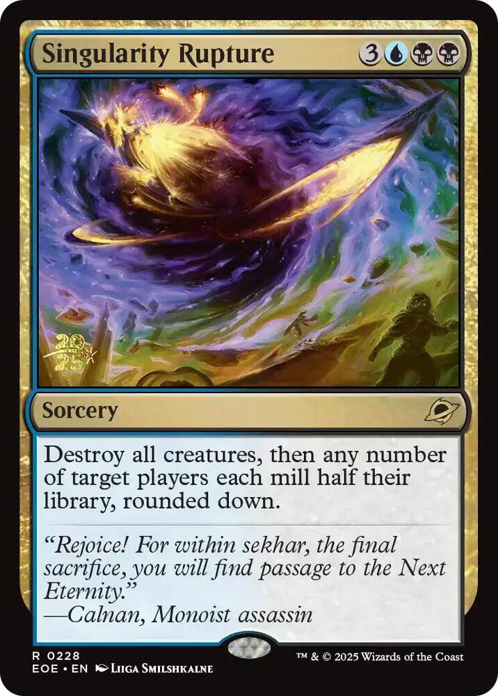 Singularity Rupture [Prerelease Cards] 228