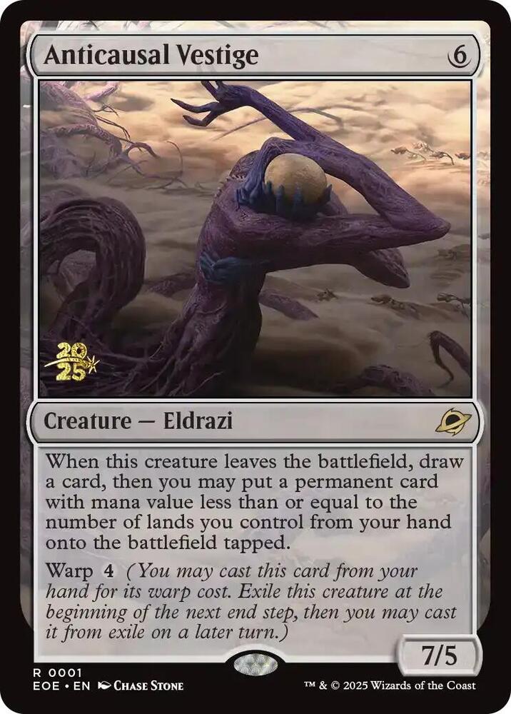 Anticausal Vestige [Prerelease Cards] 1