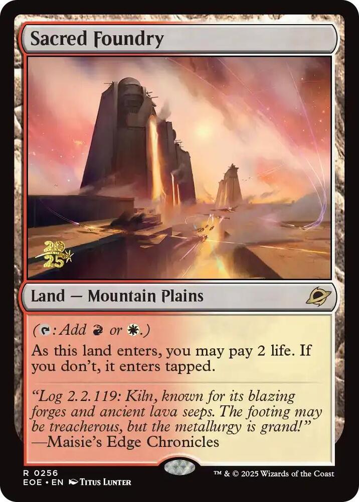 Sacred Foundry [Prerelease Cards] 256