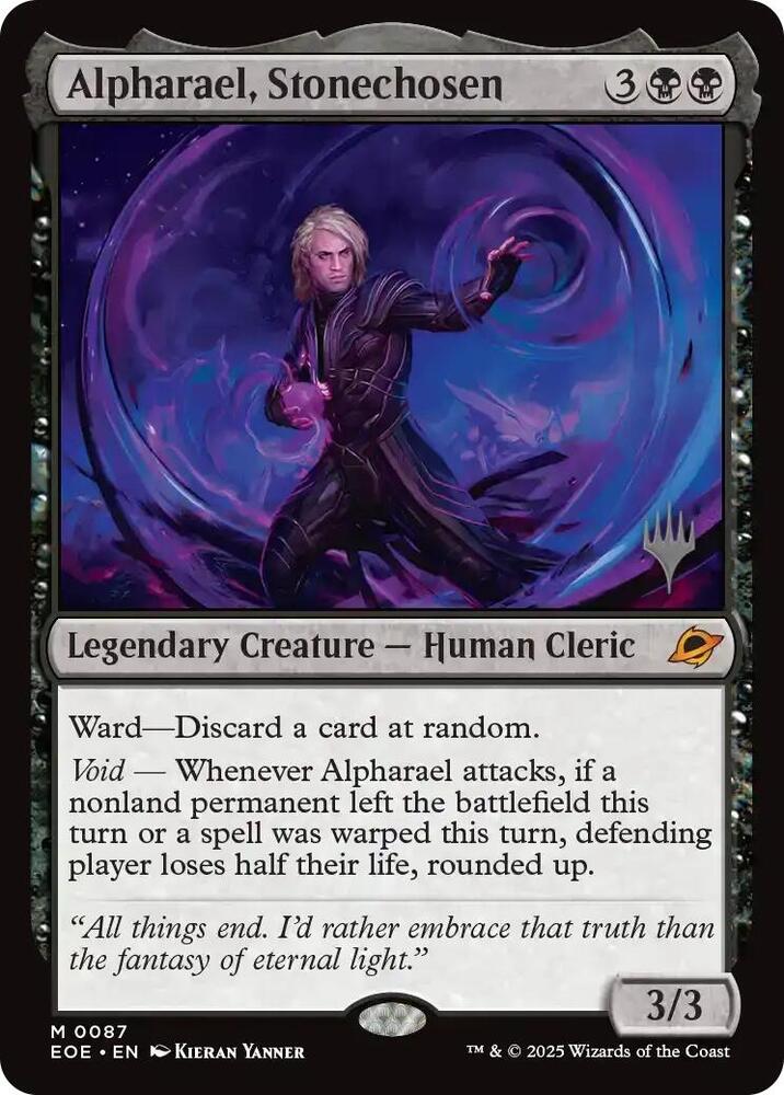 Alpharael, Stonechosen [Promo Pack: Edge of Eternities] 87