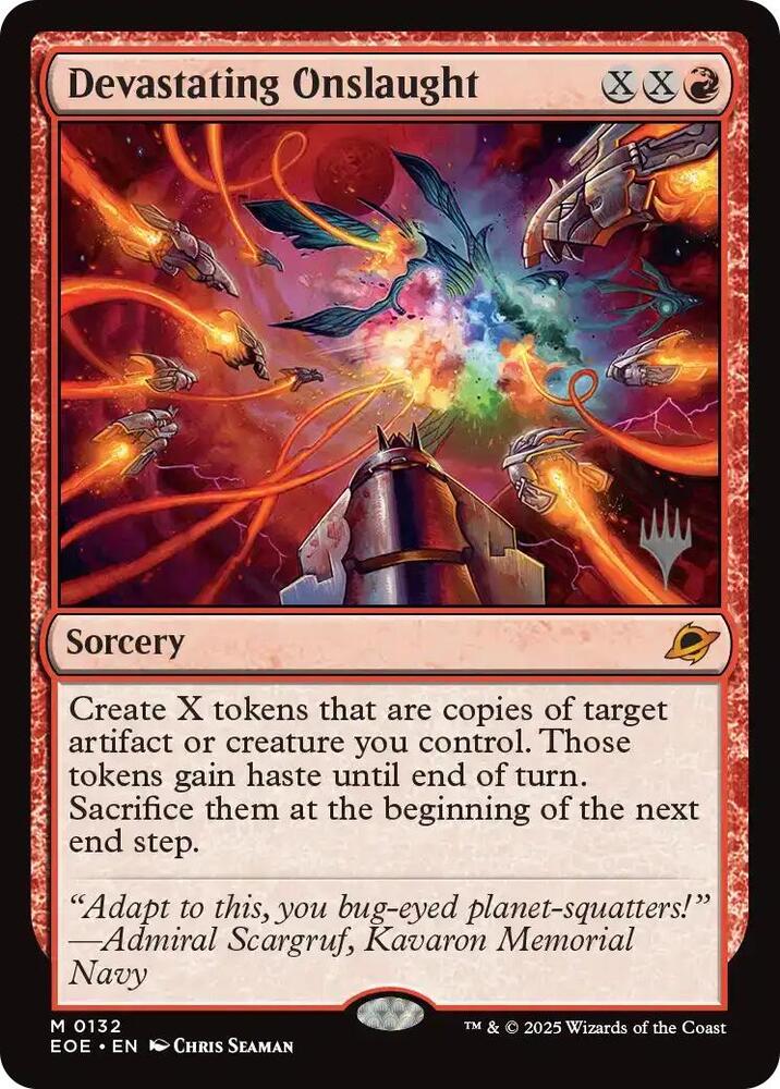 Devastating Onslaught [Promo Pack: Edge of Eternities] 132