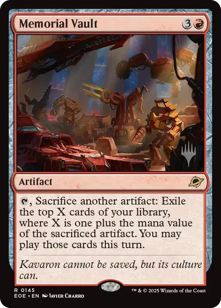 Memorial Vault [Promo Pack: Edge of Eternities] 145
