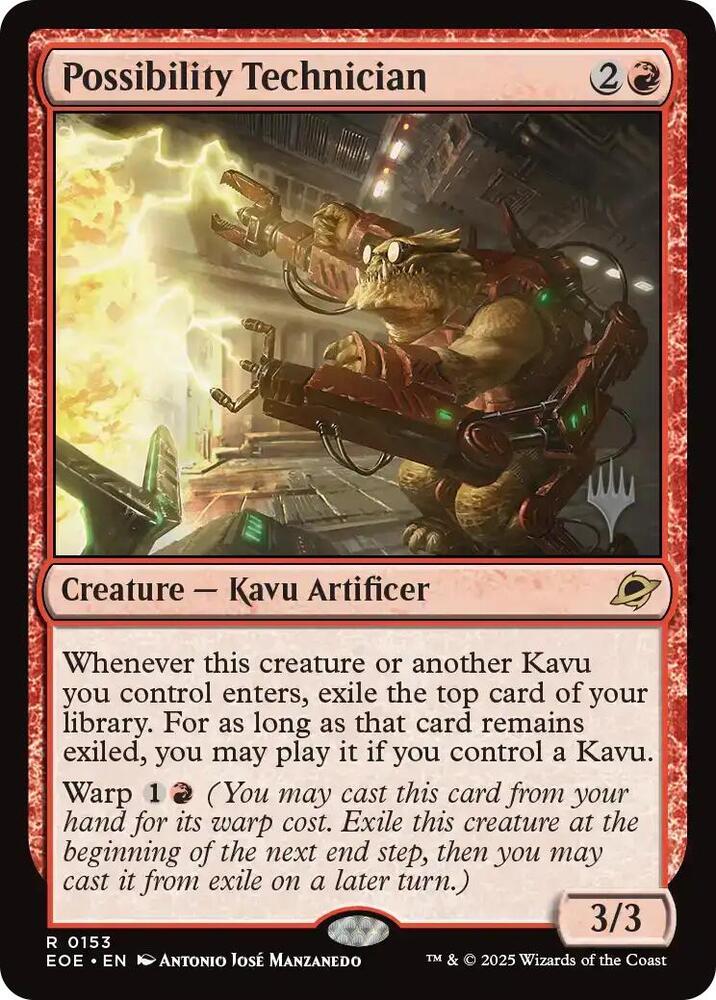 Possibility Technician [Promo Pack: Edge of Eternities] 153