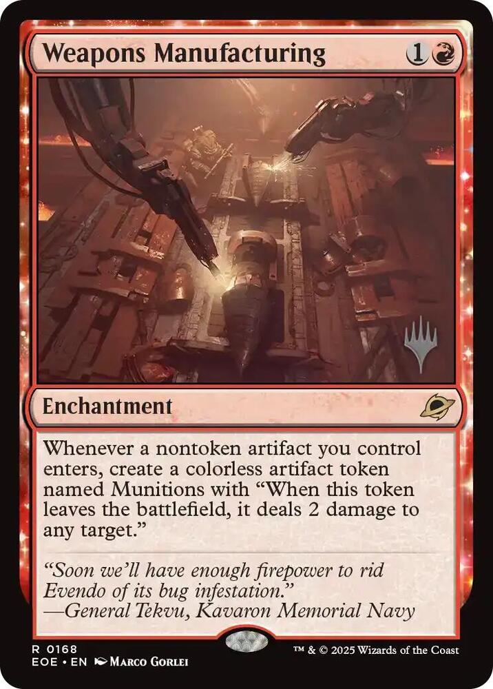 Weapons Manufacturing [Promo Pack: Edge of Eternities] 168
