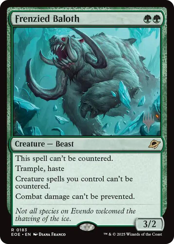 Frenzied Baloth [Promo Pack: Edge of Eternities] 183