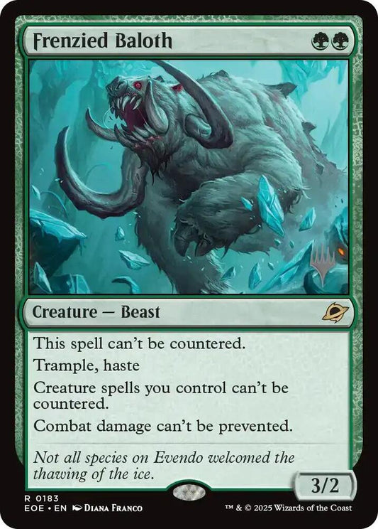 Frenzied Baloth [Promo Pack: Edge of Eternities] 183