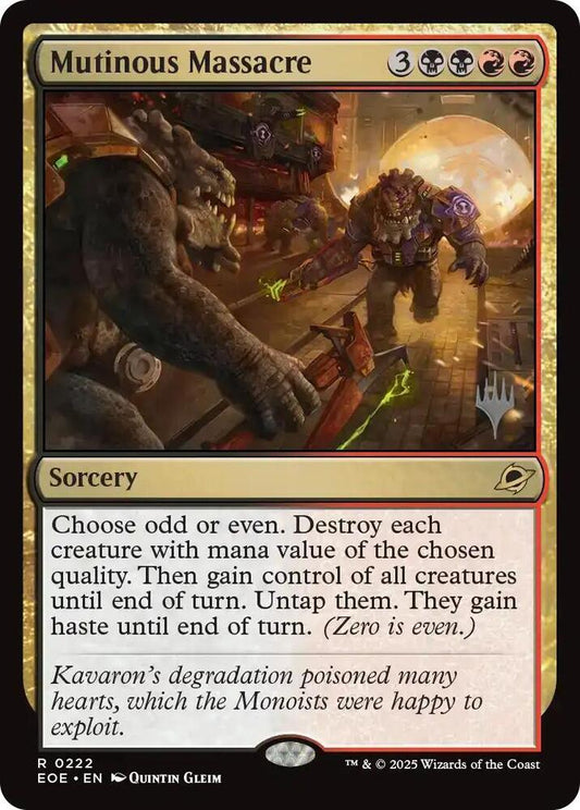 Mutinous Massacre [Promo Pack: Edge of Eternities] 222