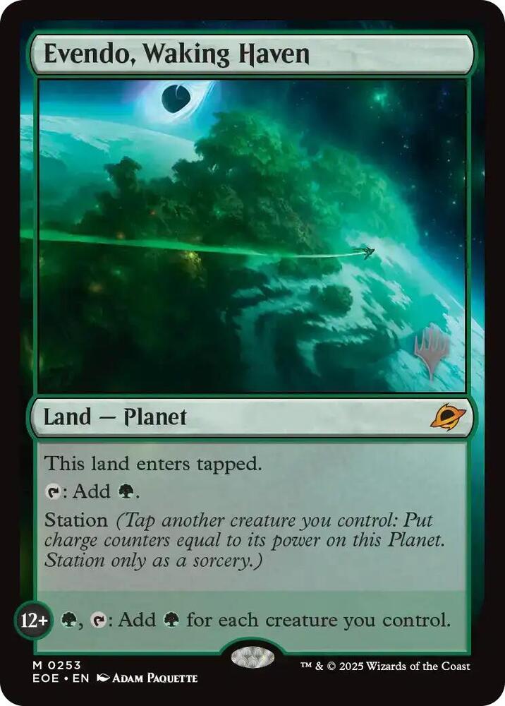 Evendo, Waking Haven [Promo Pack: Edge of Eternities] 253