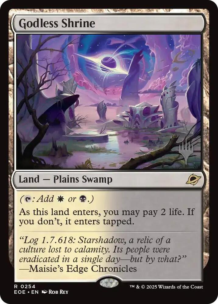 Godless Shrine [Promo Pack: Edge of Eternities] 254
