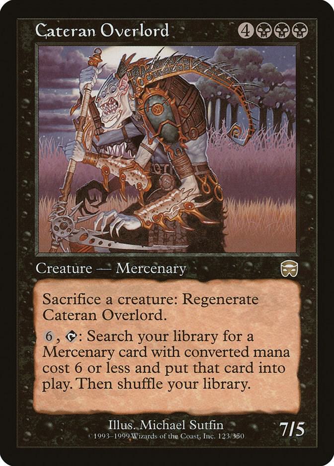 Cateran Overlord [Mercadian Masques] 123