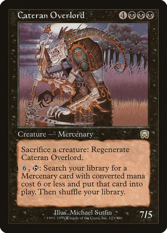 Cateran Overlord [Mercadian Masques] 123